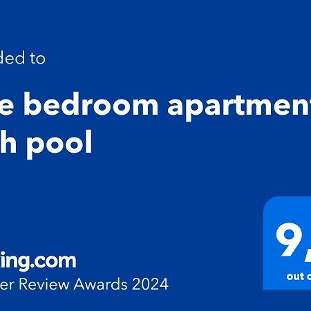 One Bedroom Apartment With Pool Plakias Buitenkant foto